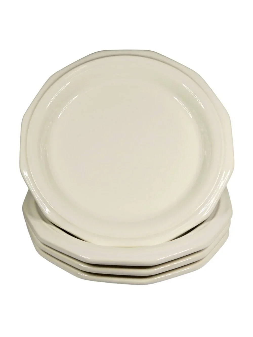 Pfaltzgraff Heritage White Dessert Plates, Set of 4, 6.75